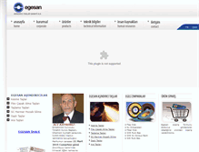 Tablet Screenshot of egesan.com.tr